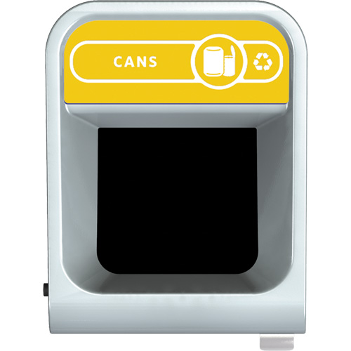 Conteneur pour d&eacute;chets de bidon Configure, Vrac/Bord de rue/De bureau, Acier, 15 gal. US Cam Industrial