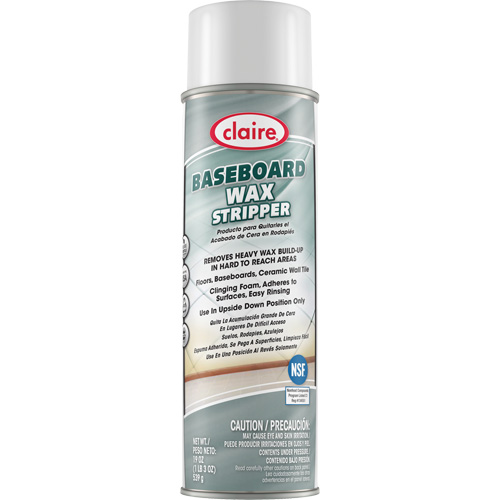 Baseboard Cleaner & Wax Stripper, 19 oz., Can Cam Industrial