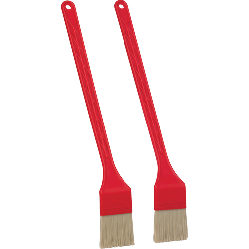 Pinceau pour grille-pain, Longueur de 15-1/2", Rouge Cam Industrial