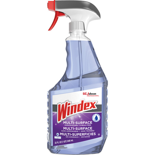 Windex&reg; Ammonia-Free Multi-Surface Cleaner, 946 ml, Trigger Bottle Cam Industrial