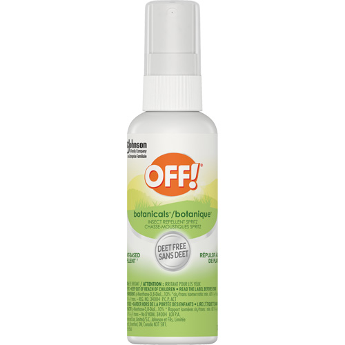 R&eacute;pulsif &agrave; insectes Botanicals Off!, Sans DEET, Vaporisateur, 118 ml Cam Industrial