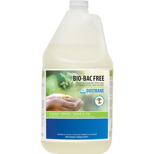 Nettoyant &agrave; usages multiples Bio-Bac Free, 4 L Cam Industrial