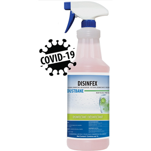 Nettoyant, d&eacute;sinfectant et d&eacute;sodorisant Disinfex, 1 L, Bouteille Cam Industrial