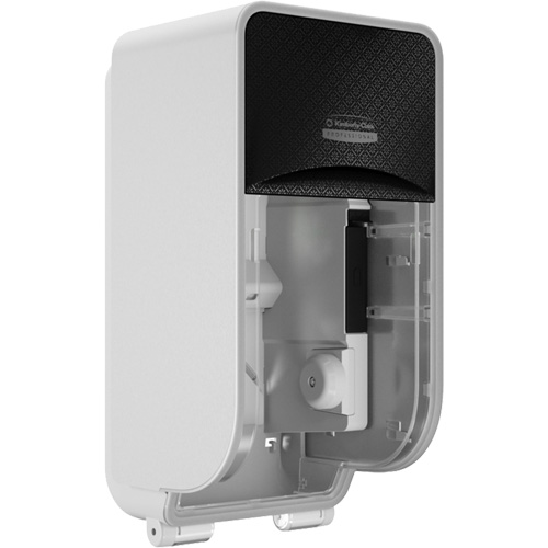 Icon Standard Roll Vertical Toilet Paper Dispenser, Multiple Roll Capacity Cam Industrial