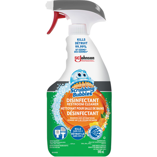 Nettoyant d&eacute;sinfectant pour toilette Scrubbing Bubbles, 32 oz, Bouteille &agrave; g&acirc;chette Cam Industrial