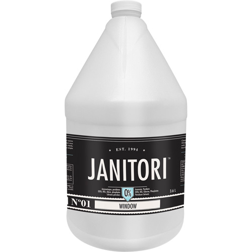 Janitori 01 Window Cleaner, 4 L, Jug Cam Industrial
