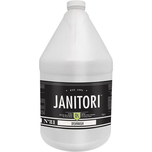 Nettoyant &agrave; vaisselle Janitori 81, Liquide, 4 L Cam Industrial