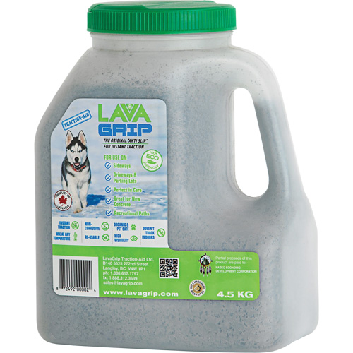 LavaGrip Traction-Aid, Container Size 9.9 lbs. (4.5 kg), Jug Cam Industrial