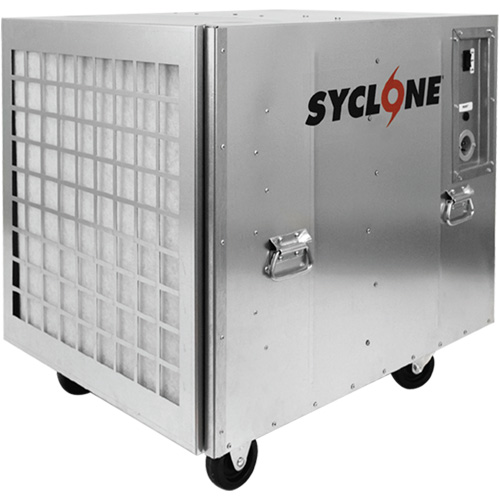Syclone 1950 CFM Negative Air Machine & Air Scrubber, 2 Speeds Cam Industrial