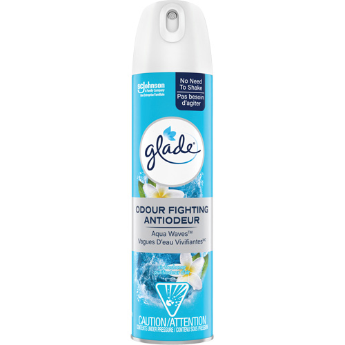 Air Freshener, Aqua Waves, Aerosol Can Cam Industrial