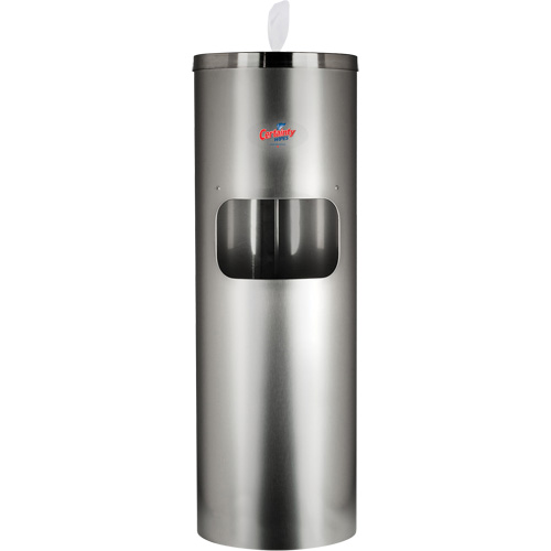 Stainless Steel Wipes Floor Stand Cam Industrial