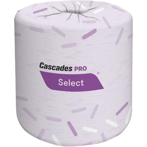 Papier hygi&eacute;nique Pro Select, 2 Pli, 420 Feuilles/Rouleu, Blanc Cam Industrial