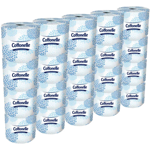 Cottonelle&reg; Professional Toilet Paper, 2 Ply, 451 Sheets/Roll, White Cam Industrial