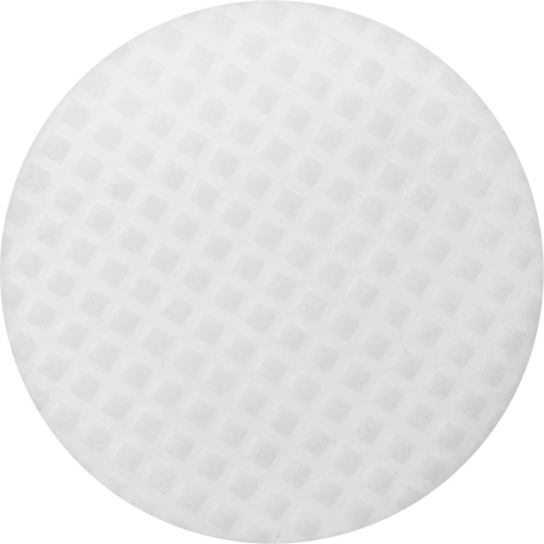 Melamine Floor Pad, 8", Cleaning/Polish, White Cam Industrial