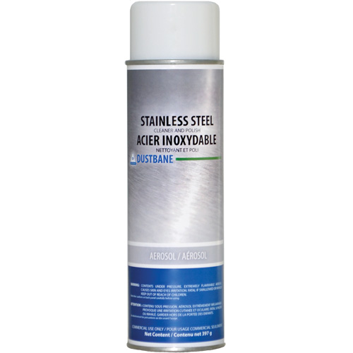 Stainless Steel Cleaner, 14 oz., Aerosol Can Cam Industrial