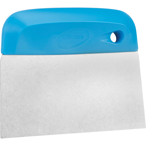 Coupe-p&acirc;te flexible en acier inoxydable, Bleu, 4-1/2" la x 5-3/4" lo Cam Industrial