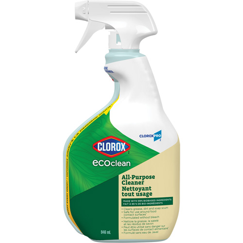 CloroxPro Clorox EcoClean All-Purpose Cleaner, 946 ml, Trigger Bottle Cam Industrial