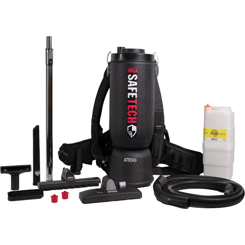 Aspirateur dorsal HEPA SafeTech Omega Cam Industrial