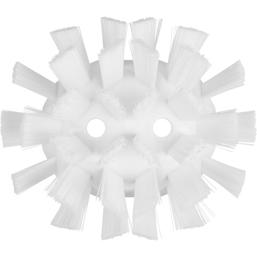 Brosse UST pour cuves, Soies Ferme, Longueur de 7-1/2", Blanc Cam Industrial