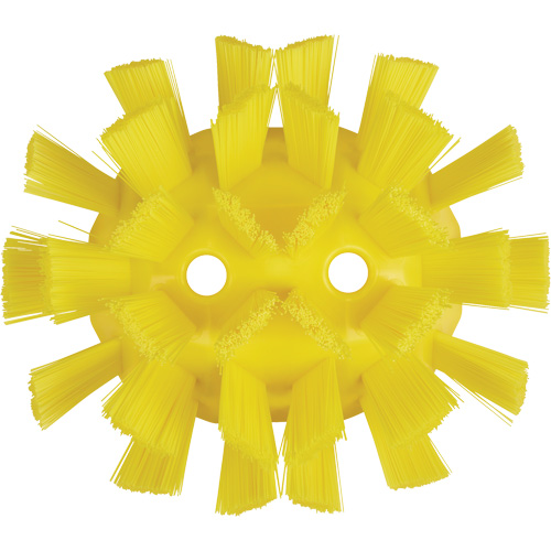 Brosse UST pour cuves, Soies Ferme, Longueur de 7-1/2", Jaune Cam Industrial
