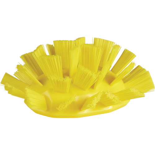 Brosse UST pour cuves, Soies Ferme, Longueur de 7-1/2", Jaune Cam Industrial