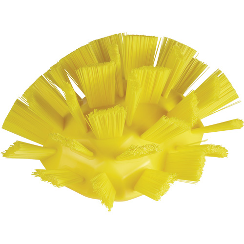 Brosse UST pour cuves, Soies Ferme, Longueur de 7-1/2", Jaune Cam Industrial