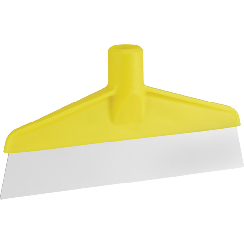 Table & Floor Scraper, Yellow, 9-3/5" W x 1-1/5" L Cam Industrial