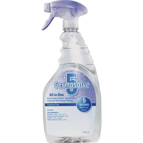 Germosolve 5 Disinfectant & Deodorizer, 946 ml, Trigger Bottle Cam Industrial