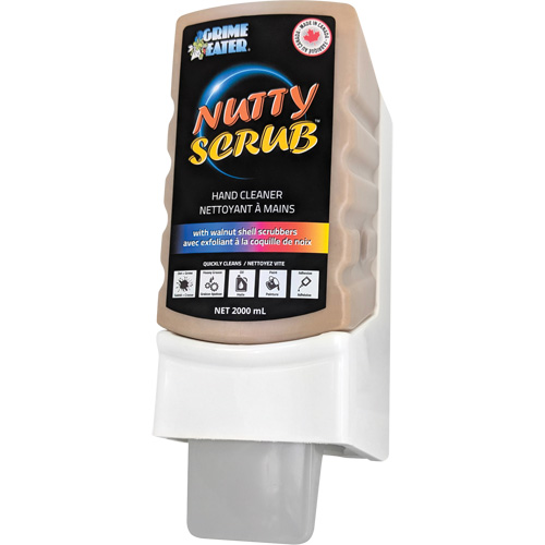 Nettoyant &agrave; mains avec exfoliant en coquille de noyer Nutty Scrub, Pierre ponce, 2000 ml, Cartouche en plastique, Sans parfum Cam Industrial