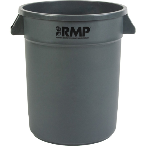 Bac &agrave; d&eacute;chets, Poly&eacute;thyl&egrave;ne, 20 gal. US Cam Industrial