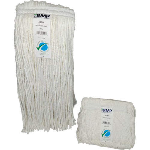 4-Ply Narrow Mop Head, Rayon, 16 oz., Cut Style Cam Industrial
