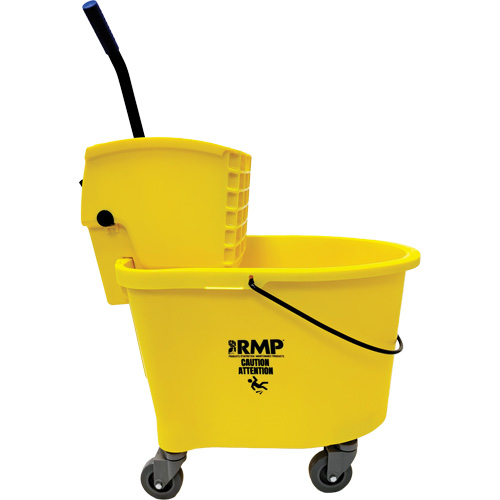 Mop Bucket, Side Press, 8.75 US Gal.(35 Quart) Cam Industrial