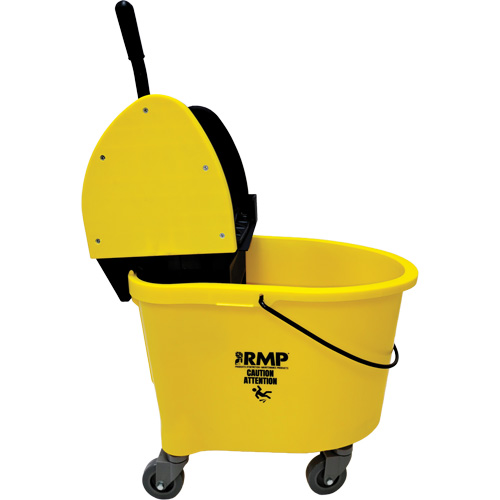 Seau pour vadrouille, Pression vers le bas, 8,75 gal. US (35 pintes) Cam Industrial