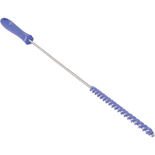 Brosse pour tubes, Soies Ferme, Longueur de 19-7/10", Mauve Cam Industrial
