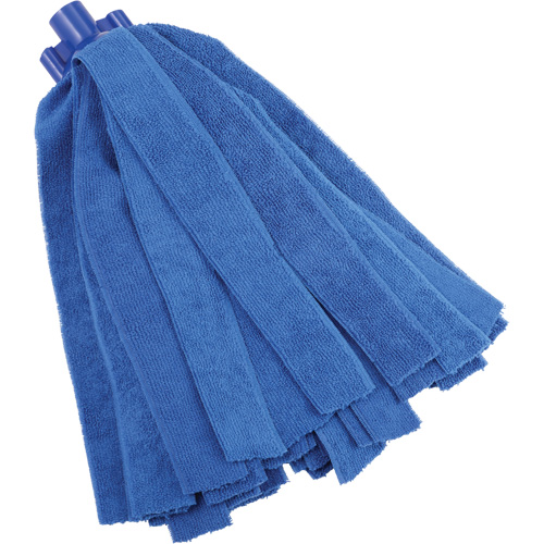 Socket Mop, Blue, Microfibre, Cut Style Cam Industrial