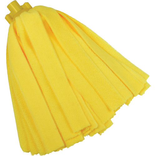 Vadrouille &agrave; fente, jaune, Microfibre, Style Coup&eacute; Cam Industrial