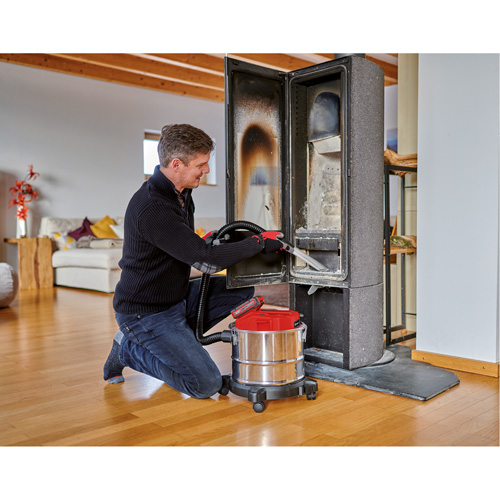 Cordless Ash Vacuum (Tool Only), 18 V, 4 gal. Capacity Cam Industrial