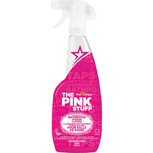 Nettoyant vaporisateur moussant pour salle de bain, 750 ml, Bouteille &agrave; g&acirc;chette Cam Industrial
