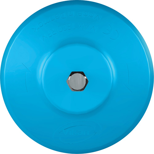 HyDrive Round Drill Brush, Extra Stiff Bristles, 3-1/10" Long, Blue Cam Industrial