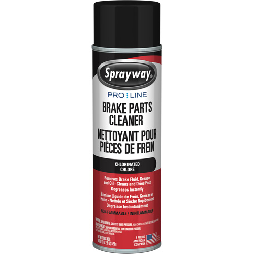 Nettoyant pour pi&egrave;ces de freins Pro Line avec tr&egrave;s faible teneur en COV, Canette a&eacute;rosol Cam Industrial