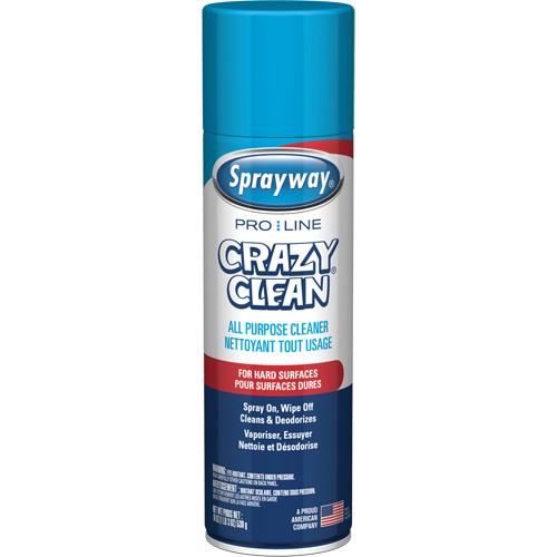 Pro Line Crazy Clean&reg; All Purpose Crazy Cleaner, 19 oz., Aerosol Can Cam Industrial