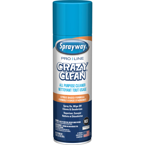Nettoyant tout usage Pro Line Crazy Clean, 19 oz., Canette a&eacute;rosol Cam Industrial