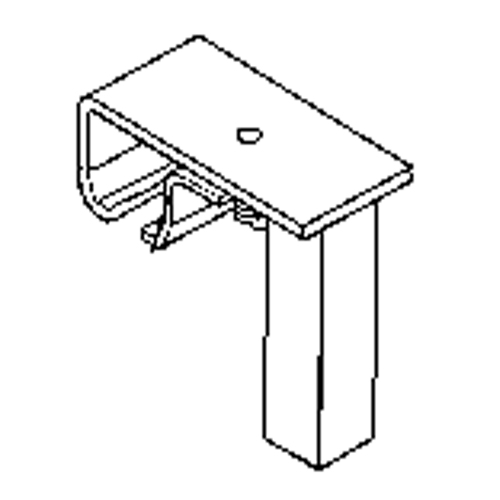 Track Bracket for Floor Support Hardware Cam Industrial