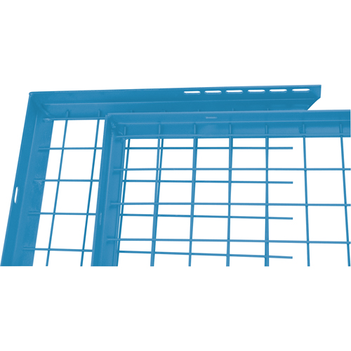 Wire Mesh Partition Components - Adjustable Filler Panels Cam Industrial