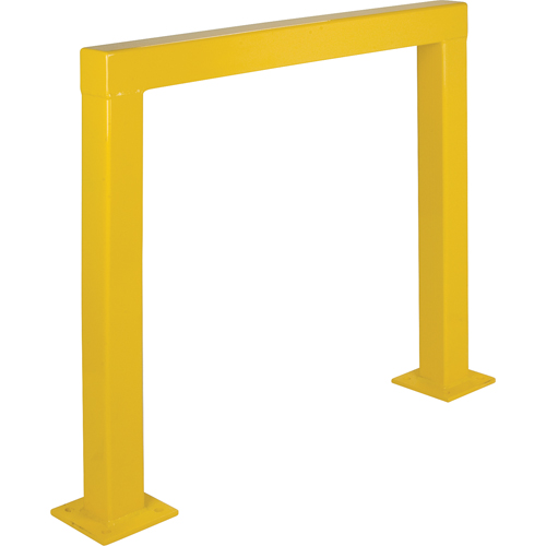 Barri&egrave;res de s&eacute;curit&eacute;, 4' la x 3,5' h, Jaune Cam Industrial