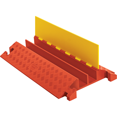 Protecteur de tuyaux robuste Linebacker, 2 canaux, 36" lo x 22" la x 4,13" h Cam Industrial