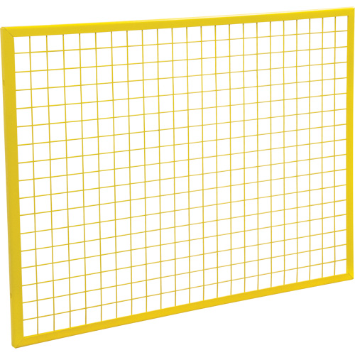 Wire Mesh Partition Components - Panels, 4' H x 3' W Cam Industrial