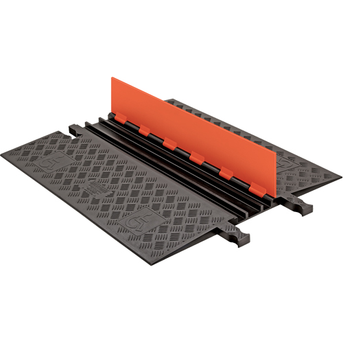 Guard Dog&reg; Low Profile ADA/DDA Cable Protector, 3 Channels, 36" L x 30.3" W x 1.25" H Cam Industrial