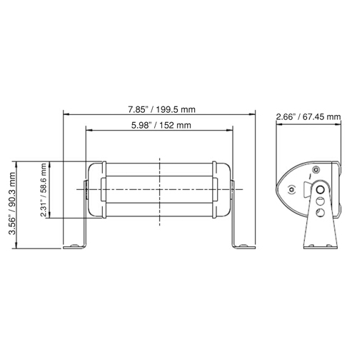Forklift Side Spotter Cam Industrial