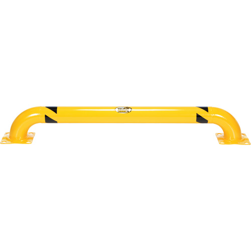 Protecteur de r&acirc;telier &agrave; profil bas, 5,3' la x 0,74' h, Jaune Cam Industrial